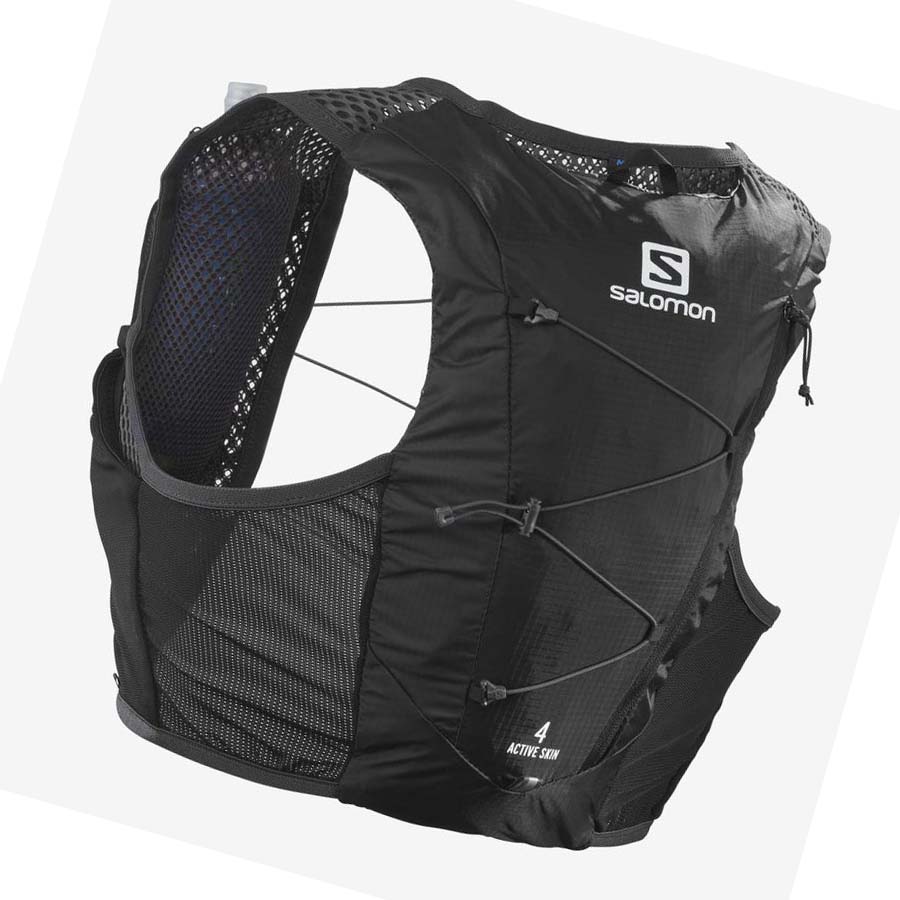 Running Packs Salomon ACTIVE SKIN 4 Hombre Negros | MX 3109FDN